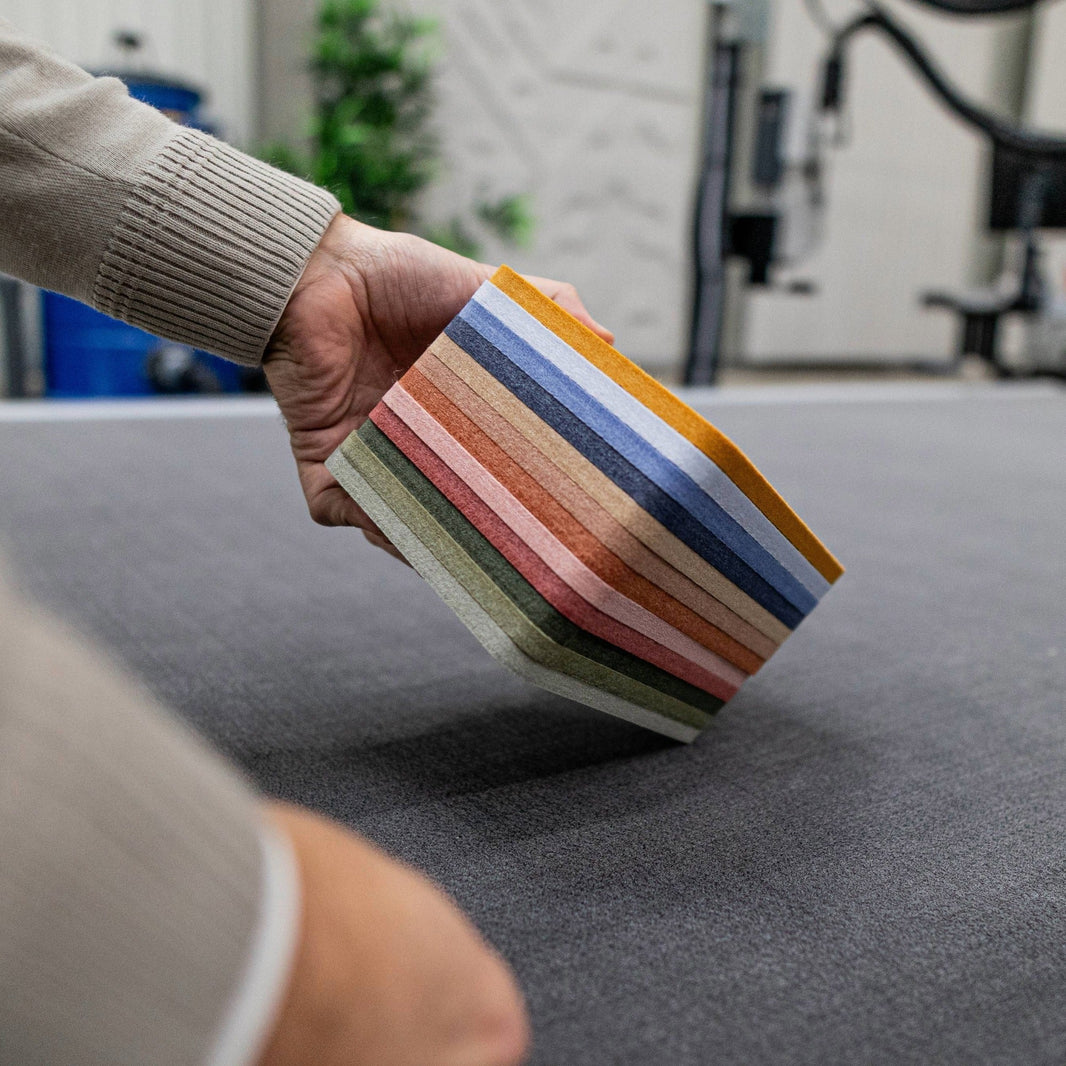 Feltive introduceert twaalf nieuwe PET-vilt kleuren